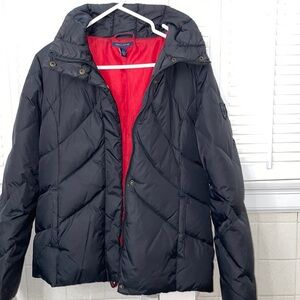 Tommy Hilfiger blue down puffer navy nyc